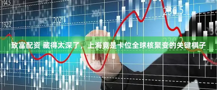 致富配资 藏得太深了，上海竟是卡位全球核聚变的关键棋子
