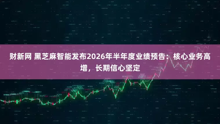 财新网 黑芝麻智能发布2026年半年度业绩预告：核心业务高增，长期信心坚定